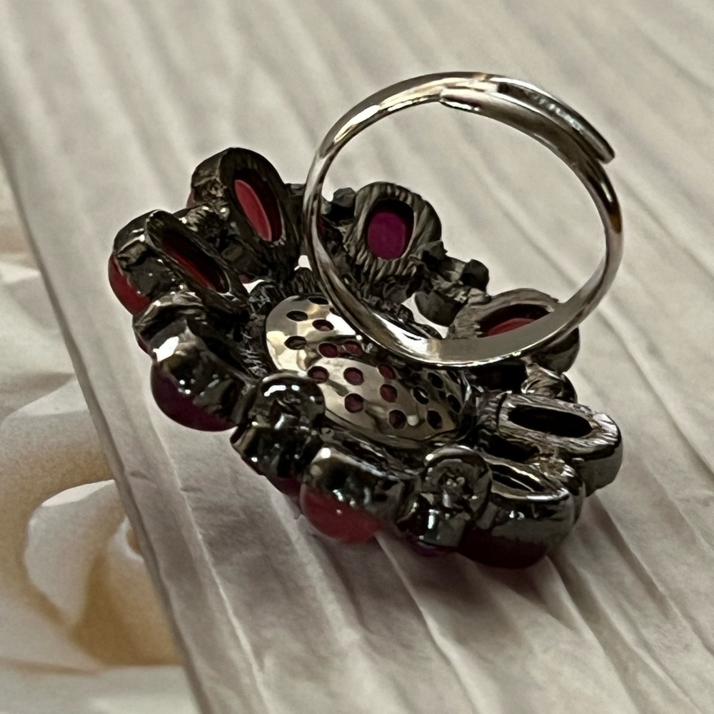 Pink Statement Ring - image 6